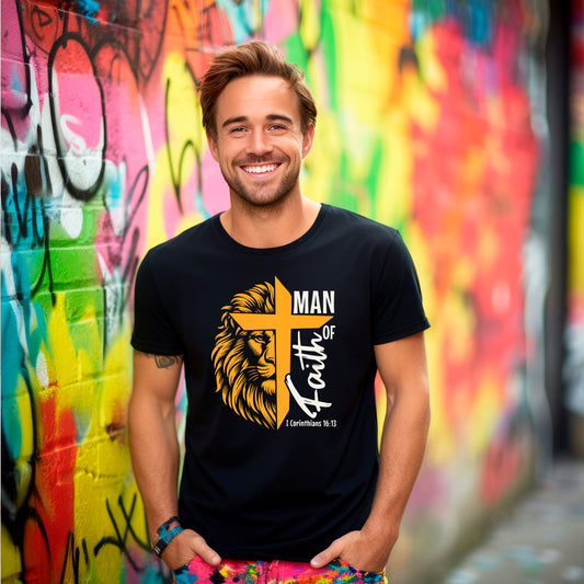 MAN OF FAITH LION 1 CORINTHIANS 16:13 | Religious