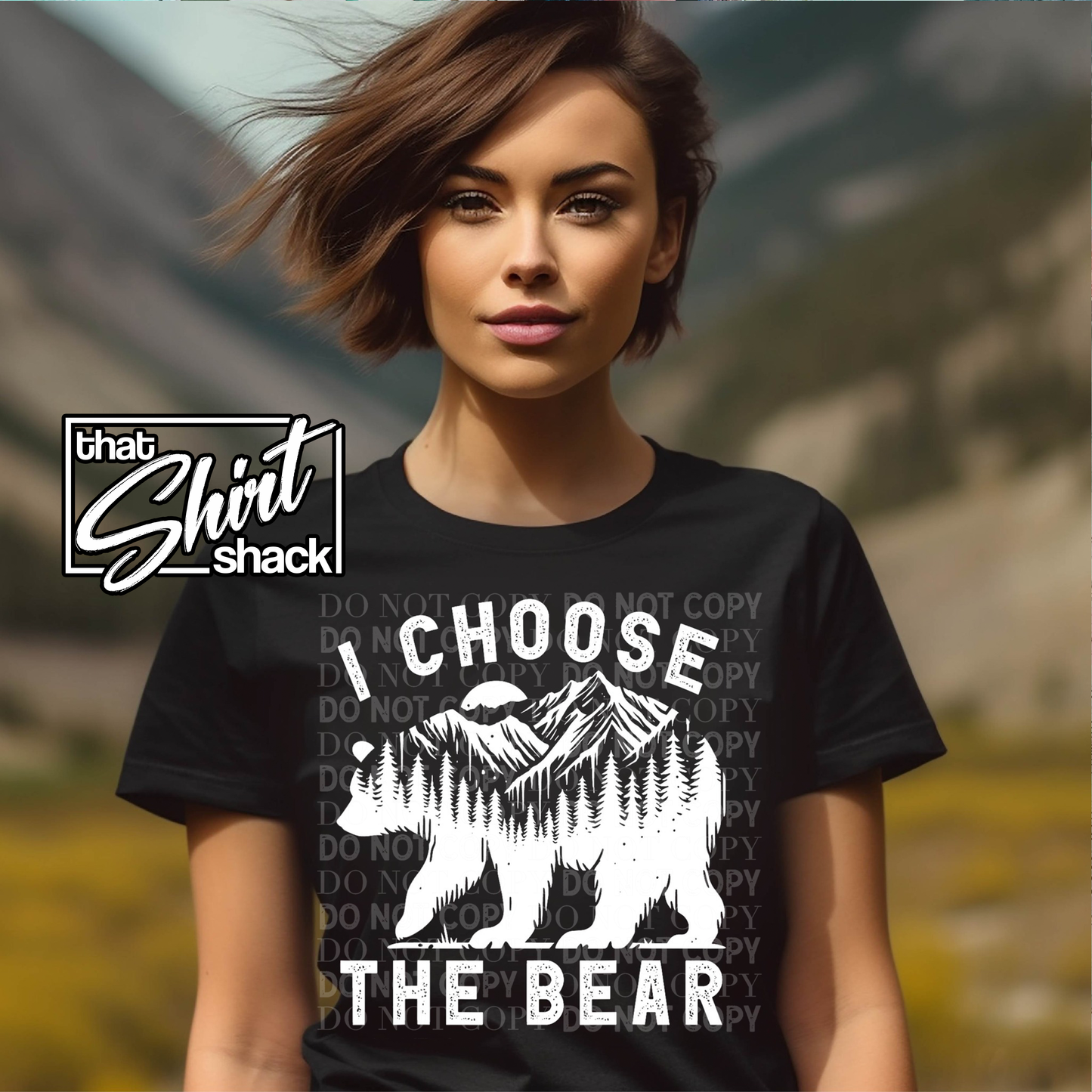 I Choose The Bear T-shirt