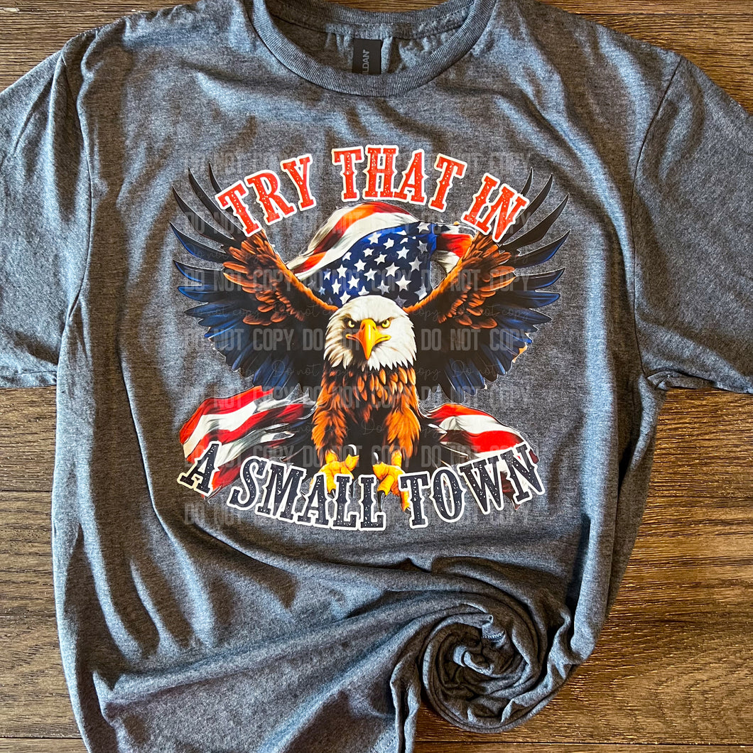 Small Town American Eagle T shirt