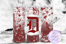Load image into Gallery viewer, Dover Tornadoes Crimson and Gray Tumbler
